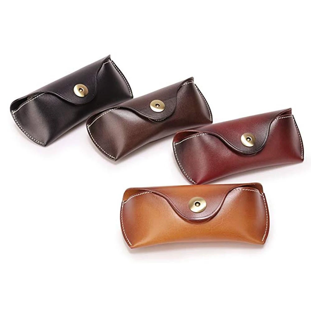 Vintage Leather Eyeglass Case-5