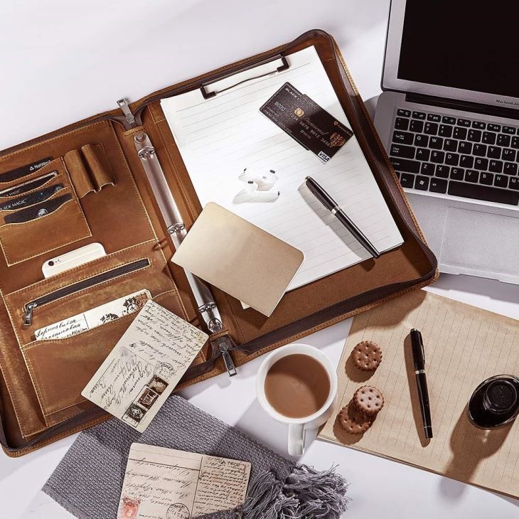 Leather Folder For Resume