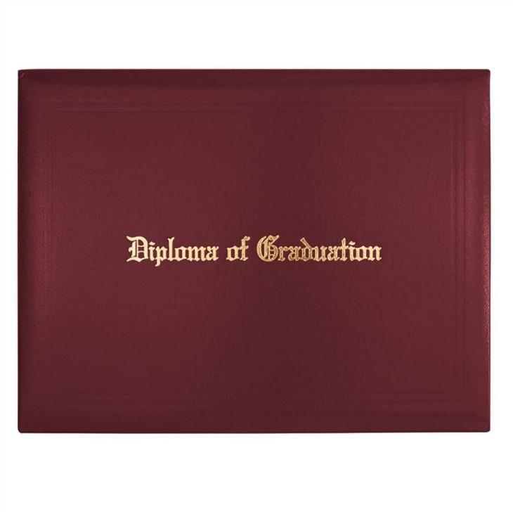 	 diploma covers