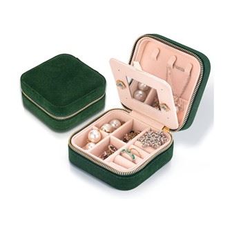 Scatole organizer per gioielli in velluto